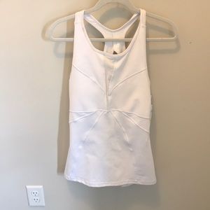 White Zella Racerback